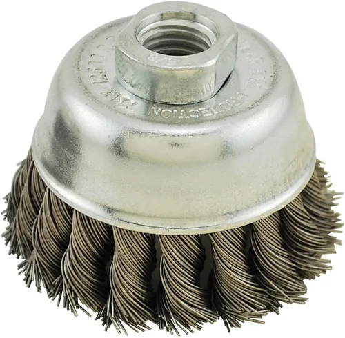 Vista 3 de IVY Classic 39038 3 pulgadas x 5/8 pulgadas-11, cepillo de alambre de alambre de acero al carbono – 0.020 pulgadas grueso, 1/tarjeta