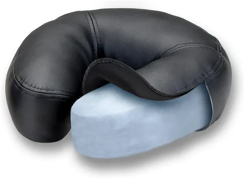 Vista 4 de EarthLite Caballete para Cama de Masaje con Apoyacabeza Ajustable Deluxe - Plataforma de Apoyacabeza Completamente Ajustable y Duradera para Sillas