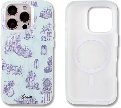 Vista 28 de Sonix - Funda para iPhone 12 y iPhone 12 Pro, compatible con MagSafe, probada contra caídas de 10 pies, Brown Tort, diseño de carey marrón