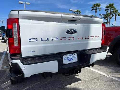 Vista 21 de Insertos de letras para portón trasero, compatibles con Super Duty XL/XLT/Lariat 2023-2026