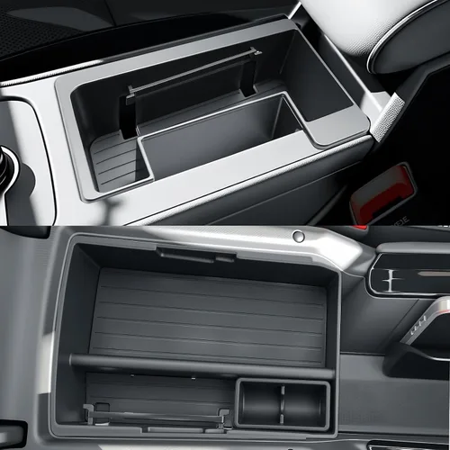 Vista 10 de BIBIBO Organizador de consola central VW Atlas 2024 para bandeja de consola Volkswagen Atlas 2024 + 2024 Atlas 2024, organizador de palets