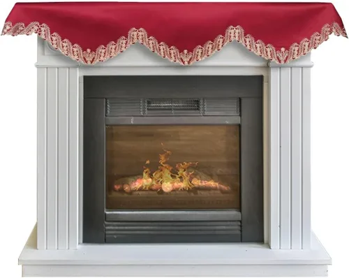 Vista 10 de Decozen Mantel Scarf for Fireplace, Fireplace Mantel Decor, Valentines Day Gifts, Gift for Her