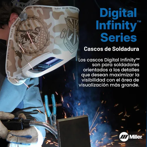 Vista 2 de Miller Digital Infinity™ Welding Helmet, ClearLight™