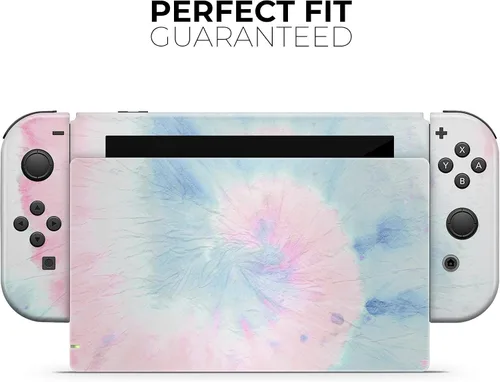 Vista 4 de Design Skinz - Compatible con Nintendo Switch OLED Console Bundle - Calcomanía de piel protectora resistente a los arañazos extraíble de vinilo