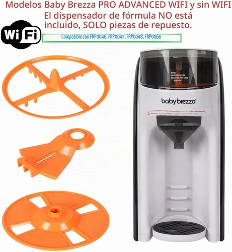 Vista 2 de 5 piezas de repuesto compatibles con Baby Brezza Formula Pro Advanced y WiFi modelo FRP0046 FRP0047 FRP0048 FRP0066
