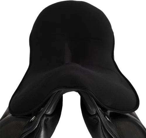 Vista 5 de Acavallo Ortho Pubis - Protector de asiento de gel en doma con Dri-Lex, mediano, color negro