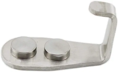 Vista 6 de Ganchos de acero inoxidable para colgar toallas, llaves, sombreros, ganchos de pared para cocina y baño, para interiores y exteriores, paquete de 8