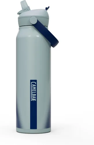 Vista 40 de CamelBak - Thrive - Botella de agua con tapa y pajilla, 20 onzas - Aislante de acero inoxidable, color negro