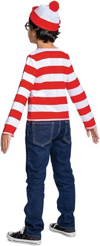 Vista 2 de Disguise Disfraz clásico de Where's Waldo para niños