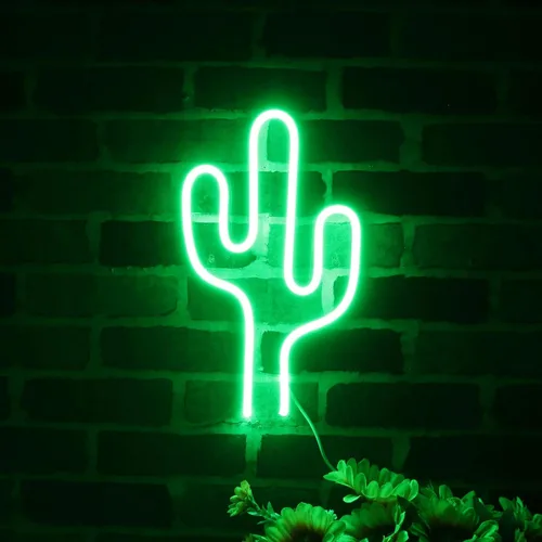 Vista 3 de AdvPro Cactus Flex Silicona LED Neon Sign - Azul - st16s32-fnu0038-b