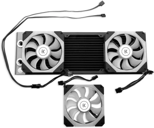 Vista 6 de EKWB EK-Quantum Impulse 120 D-RGB - Ventilador de 4.724 in, 400-1800 RPM, color negro
