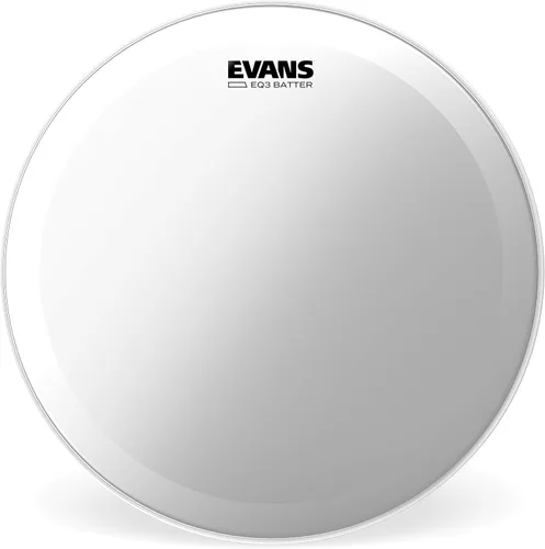 Vista 4 de Evans EQ3 Clear Bass Drum Head, 18 pulgadas