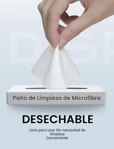 Vista 3 de JSAUX Paquete de 100 paños de limpieza de microfibra, toallitas para lentes para pantalla de lentes