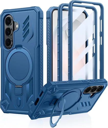 Vista 9 de FNTCASE Funda para iPhone Air Phone Case: Compatible con MagSafe Protector de pantalla integrado Soporte con grado militar a prueba de caídas