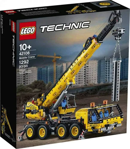 Vista 7 de LEGO Technic Grúa Móvil 42108 Kit de Construcción, Una Grúa Súper Modelo para Construir para Cualquier Fanático de los Juguetes de Construcción