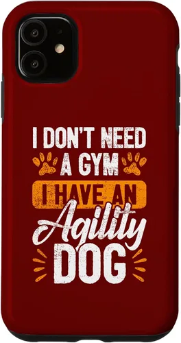 Vista 5 de iPhone 15 Dog Agility Handler - Dog Sports Humor - Dog Agility Case