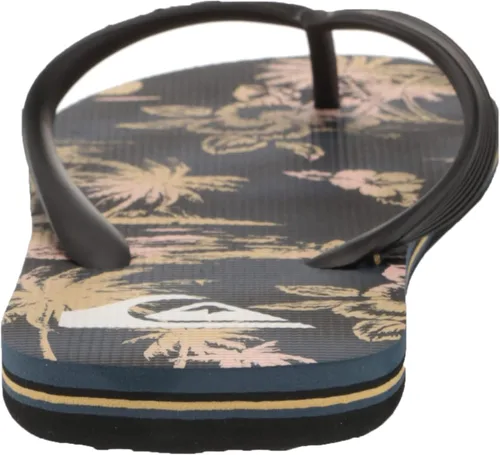Vista 3 de Quiksilver Molokai Air Flow - Sandalias de 3 puntos para hombre, Negro, gris, negro