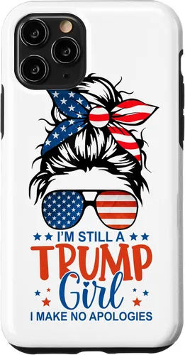 Vista 29 de I'm Still A Trump Girl I Make No Apologies Trump 2024 Women Case for iPhone 17