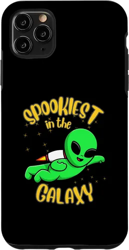 Vista 11 de iPhone 14 Alien Halloween Season Spooky Alien Lover Trick Or Treat Case