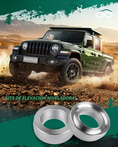 Vista 7 de SCITOO Kit de elevación de nivelación delantera de 2 pulgadas para Dodge 1994-2018 Espaciador de puntal de elevación compatible para Dodge para Ram