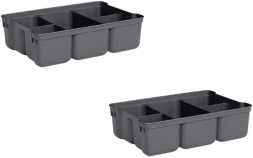 Vista 20 de Superio Caja de almacenamiento transparente con tapa, contenedores de plástico de 2.3 cuartos para organizar, cajas apilables, sin BPA, no tóxico