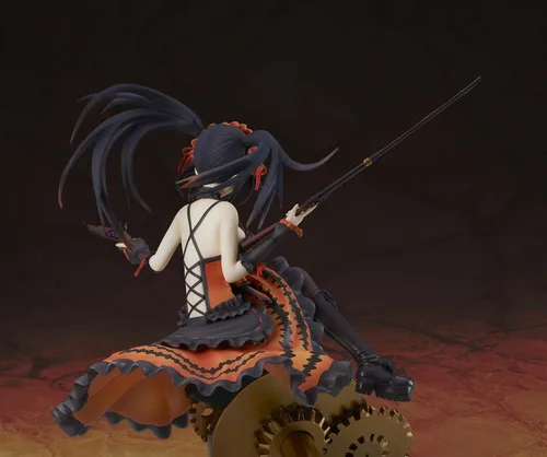 Vista 9 de Date A Live: Kurumi Tokisaki Figura de PVC totalmente pintada a escala 1:7, multicolor, 9 pulgadas