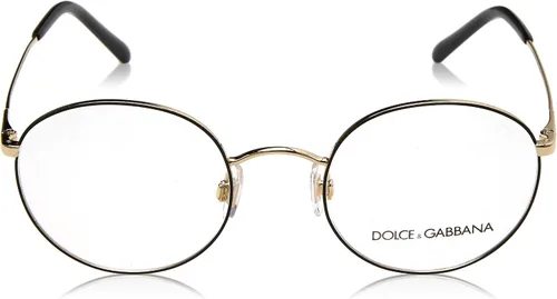 Vista 2 de DolceGabbana DG1290 - Marcos para lentes 1305-48 - Negro mateOro pálido DG1290-1305-48