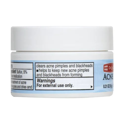 Vista 9 de De La Cruz 10% ungüento de azufre Tratamiento de manchas de acné quístico para el cuidado de la piel de la cara y el cuerpo, mascarilla facial