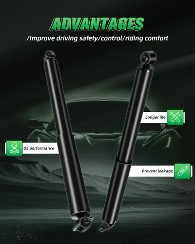 Vista 2 de SCITOO - Amortiguador trasero para Chevy compatible con Chevy 1996 1998 2000-2002 2007-2011 para Chevy Express 2500/3500,94 96 98 para Chevy K1500