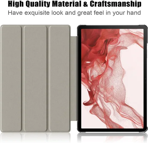 Vista 9 de Funda para Samsung Galaxy Tab S10+ Plus de 12.4 pulgadas, versión 2024, ligera, delgada, cubierta de soporte para Tab S9+ Plus SM-X810/X816B/X818U
