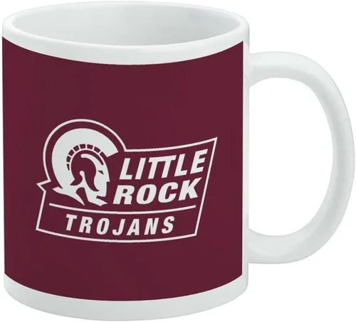 Vista 227 de Taza de cerámica con el logotipo principal de la Universidad Rider, taza de regalo novedosa para café, té y bebidas calientes, 11oz, blanca