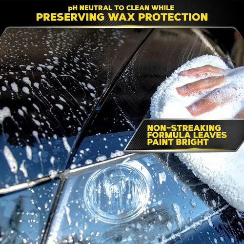 Vista 5 de Líquido para el lavado del auto Meguiar's G10401 Deep Crystal, de 128 oz., Lavado de automóviles