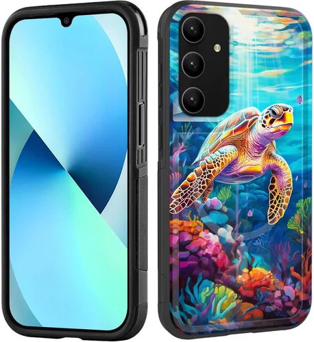 Vista 35 de Funda magnética para Galaxy A16 5G, [compatible con MagSafe] [protección contra caídas de grado militar] Funda resistente a prueba de golpes
