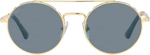 Vista 2 de Persol PO2496S - Gafas de sol redondas doradoazul claro