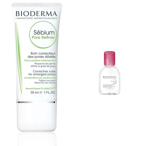 Vista 10 de Bioderma Sébium Refinador de Poros Crema, Minimizador de Poros para la Cara, Base de Maquillaje para Pieles Grasas y con Tendencia al Acné