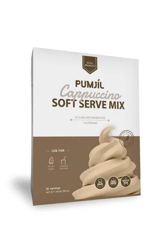 Vista 7 de Pumjil Mezcla de helado, mezcla de helado suave probiótico, ideal para yogur congelado y batidos, 55 porciones por caja, mezcla suave para servir
