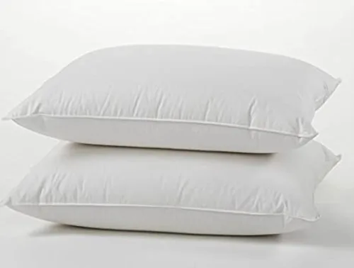 Vista 4 de Dream Solutions USA Almohada de plumón de ganso blanco húngaro del 100%, tamaño estándar del poder del relleno de lujo 700