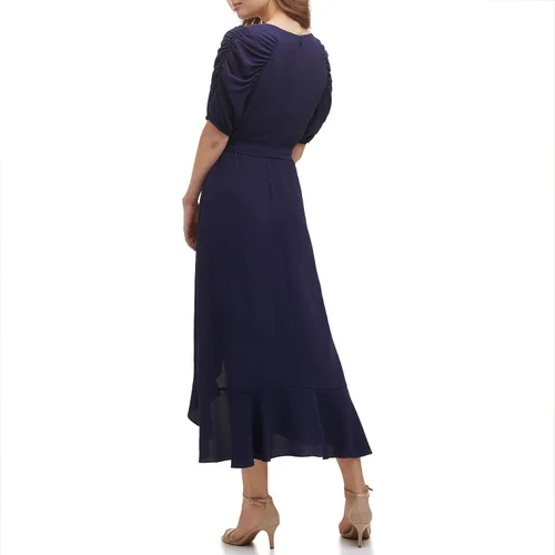 Vista 4 de kensie Midi con volantes para mujer