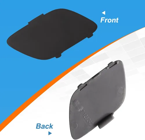 Vista 5 de Cubierta de gancho de remolque para parachoques delantero, tapa de ojo de remolque para BMW E92 Coupé E93 Convertible 3-Series 328i 335i 2007 2008
