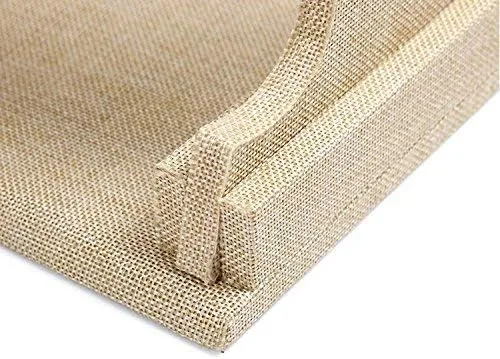 Vista 7 de ChezMax Soporte de joyería desmontable de 3 niveles para reloj de pulsera collar - lino
