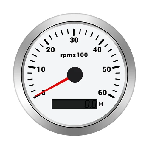 Vista 11 de Tacómetro de 85 mm RPM Medidor de tacómetro de 6000 RPM Tacómetros de reemplazo automotriz 0-6000 RPM Tacometro Medidor LED para automóvil Auto