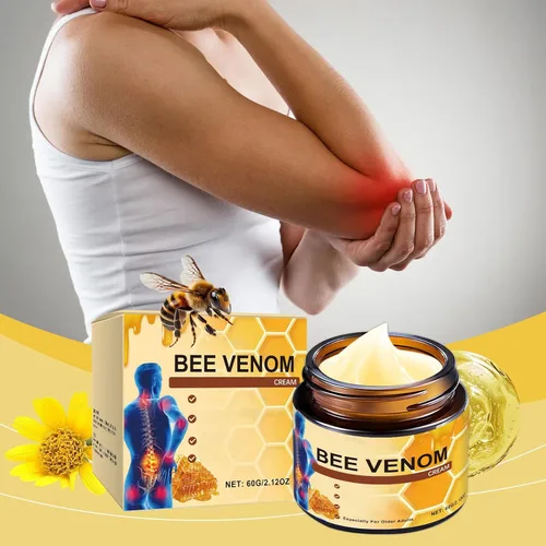 Vista 2 de Gel para articulaciones de veneno de abeja, ungüento profesional de veneno de abeja, crema de veneno de abeja, crema para articulaciones y huesos