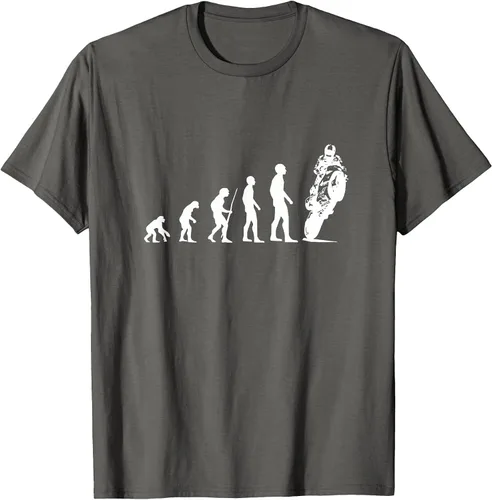Vista 83 de GSXR Sports Bike Moto Gixxer Camiseta Asphalt Grey