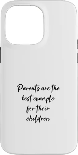 Vista 21 de Parents are the best example for their children Case for iPhone XR