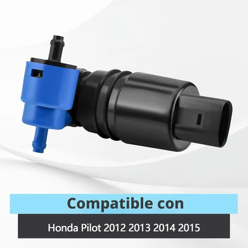 Vista 3 de Bomba de limpiaparabrisas compatible con Honda Pilot 2012 2013 2014 2015 reemplaza 76806-SZA-A12 76806SZAA12, bomba de líquido para limpiaparabrisas
