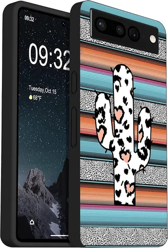 Vista 10 de Compatible con Google Pixel 6, estética, Sunrise Beach Blue Waves suave TPU a la moda, delgada, a prueba de golpes, fundas protectoras para mujeres