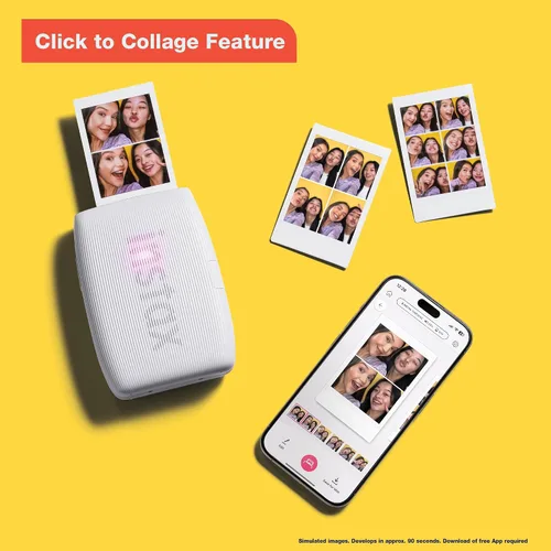 Vista 3 de Impresora para smartphone Fujifilm Instax Mini Link 3 - Blanco Arcilla