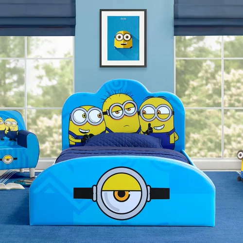 Vista 8 de Delta Children Cama individual tapizada Marvel Avengers, Azul