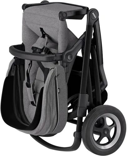 Vista 7 de Thule 11000021 Sleek Gris Melange/Negro