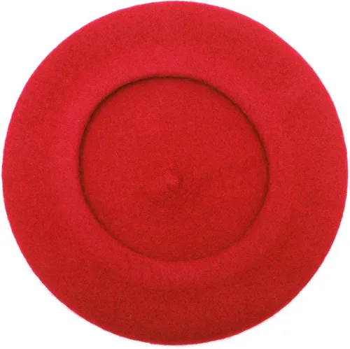 Vista 86 de ZLYC - Boina francesa de lana unicolor para mujeres y niñas